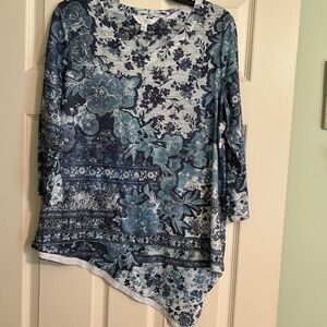 Time and Tru 3/4 length sleeve top